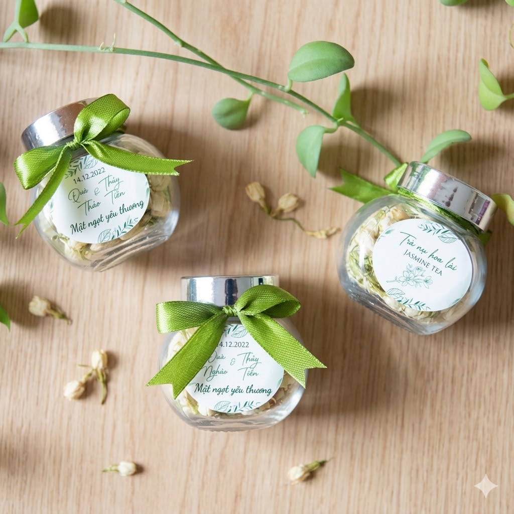 Trà hoa lài hũ nghiêng 50ml